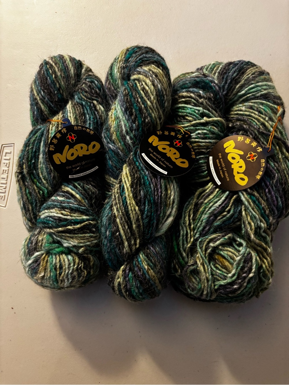 Noro Kochoran Lot of 3 Discontinued 50%Wool 30%Angora 20% Silk